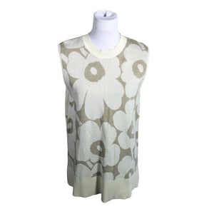Unisex Marimekko - Knit vest, size 40 - Beige (1)