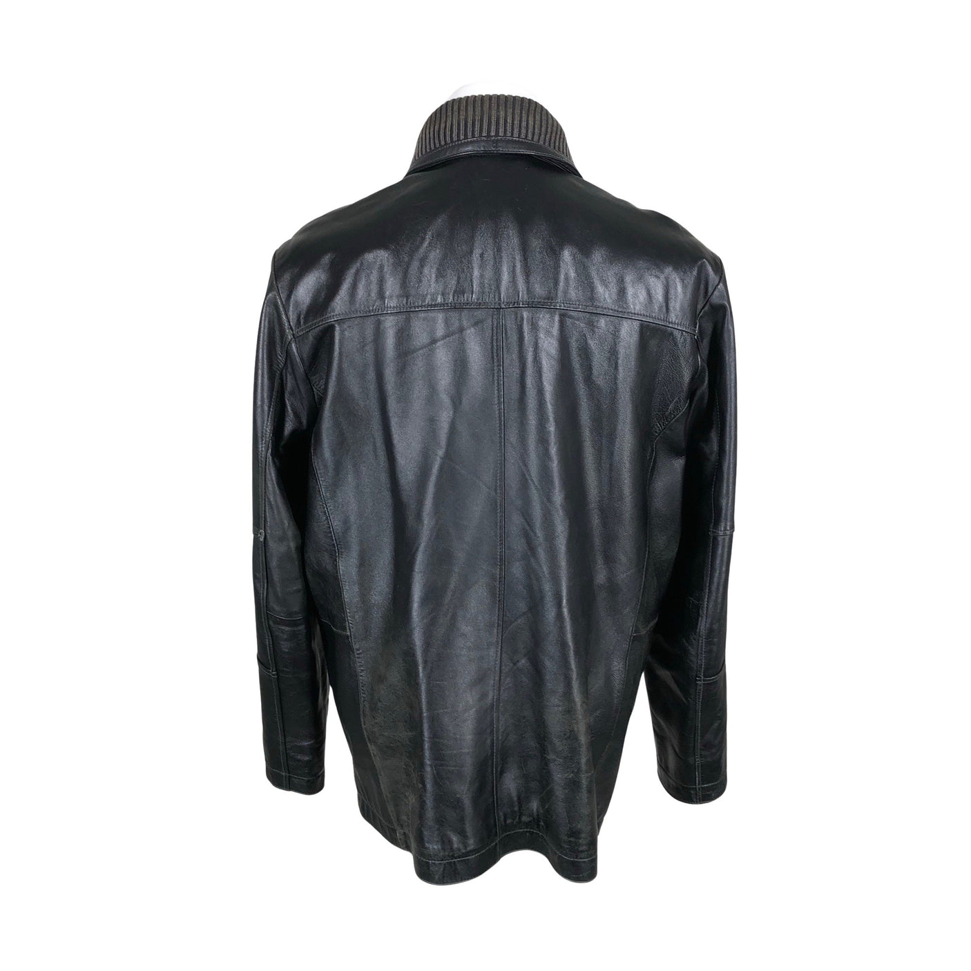 Unisex Saki - Leather jacket, size XXL - Black (2)