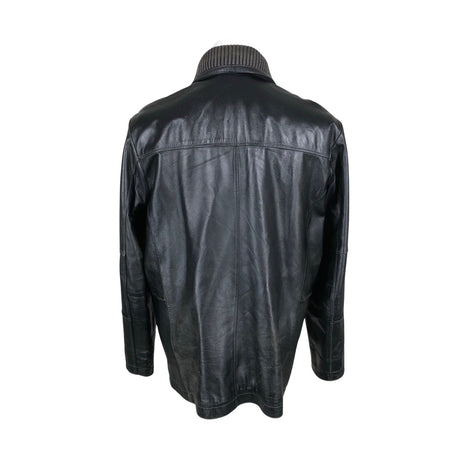 Unisex Saki - Leather jacket, size XXL - Black (2)