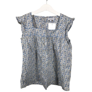 Unisex Marie Puce - Short-sleeved blouse, size 146 - 152 - Blue (1)