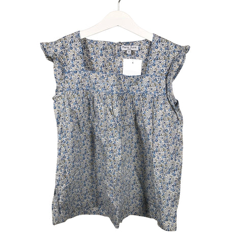 Unisex Marie Puce - Short-sleeved blouse, size 146 - 152 - Blue ()