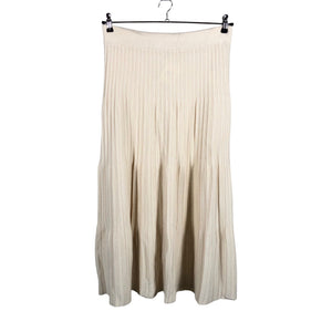 Unisex Pierre Robert - Knit skirt, size 38 - Beige (1)