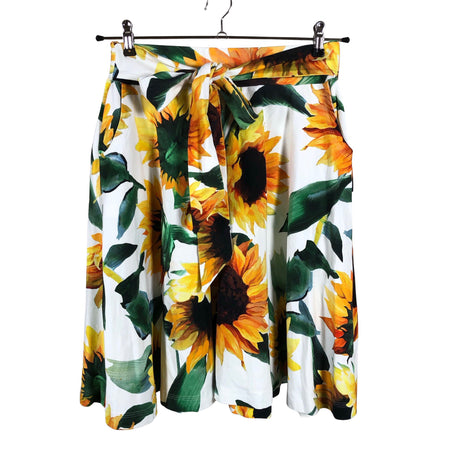 Unisex Ommellinen - Tricot skirt, size 38 - White ()