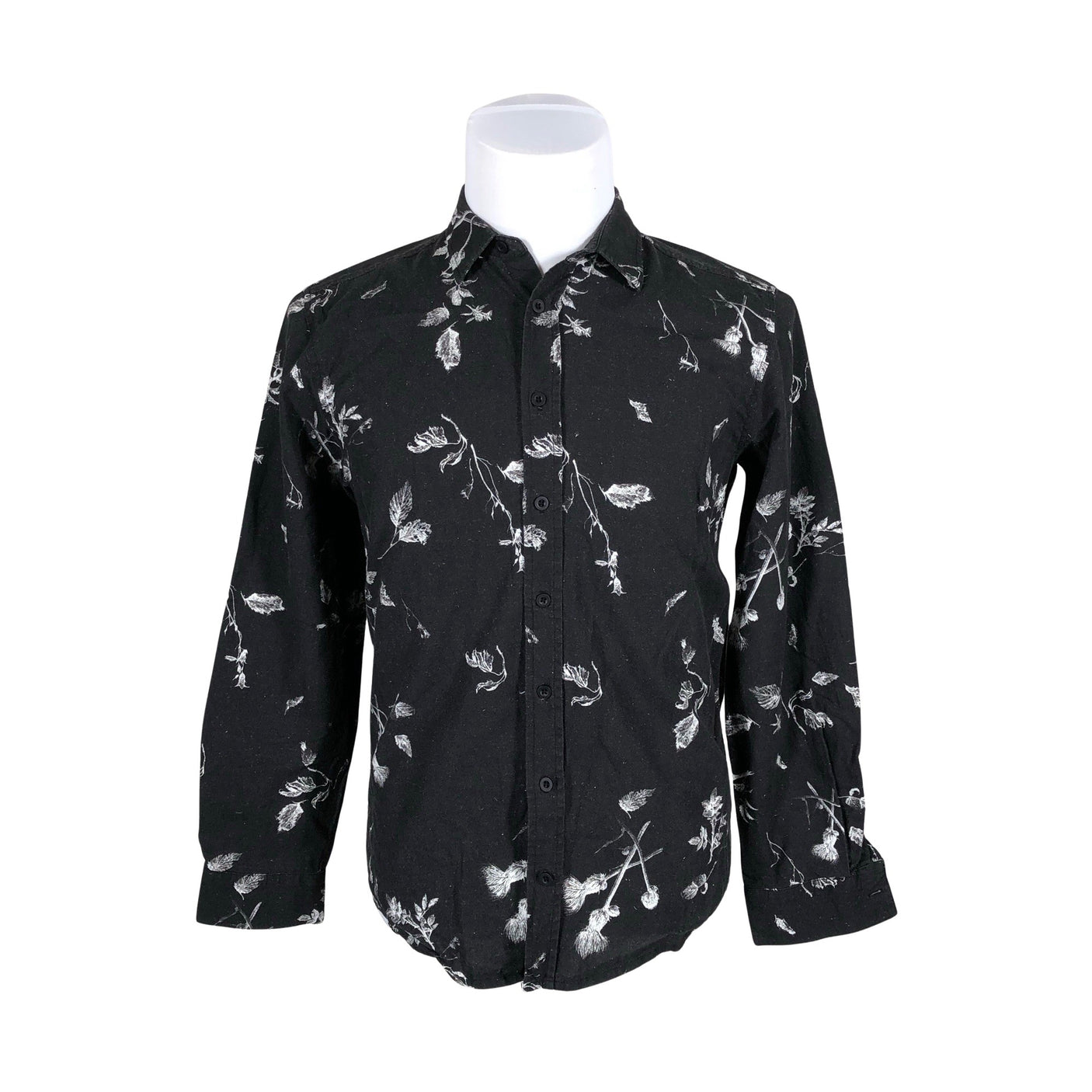 Unisex Makia - Collared shirt, size S - Black (1)