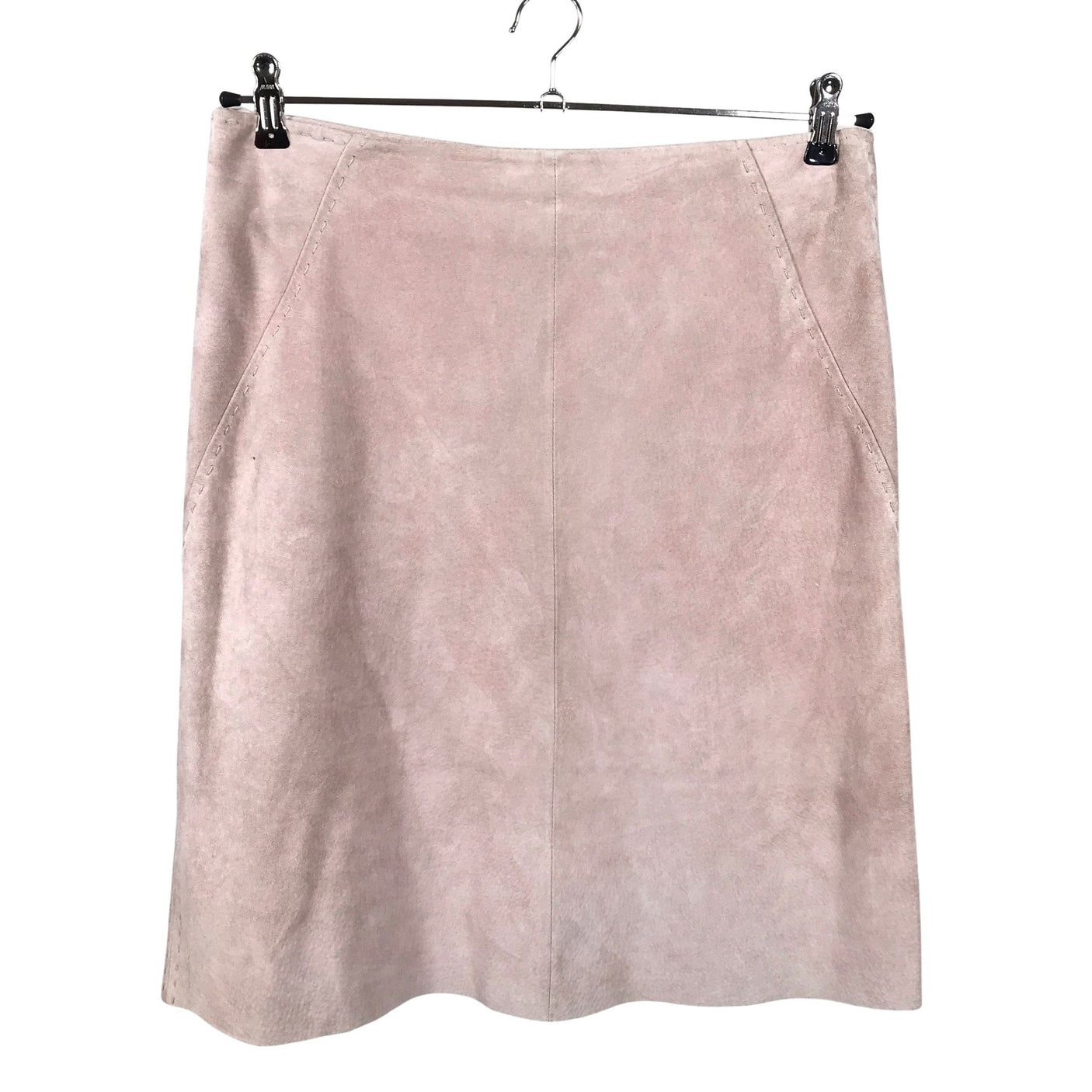Unisex Zipcode - Leather skirt, size 40 - Light pink (1)