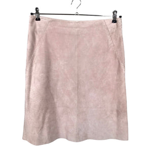 Unisex Zipcode - Leather skirt, size 40 - Light pink (1)