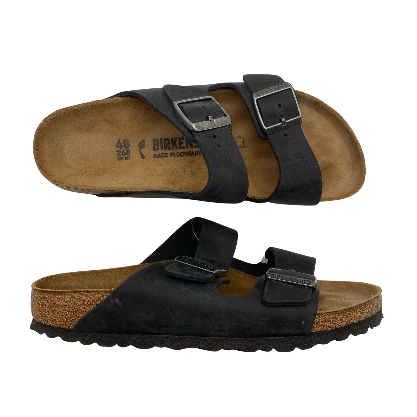 Unisex Birkenstock - Sandals, size 40 - Black (1)