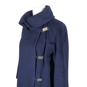 Unisex Iris Aalto - Wool coat, size 36 - Blue (3)