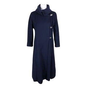 Unisex Iris Aalto - Wool coat, size 36 - Blue (1)