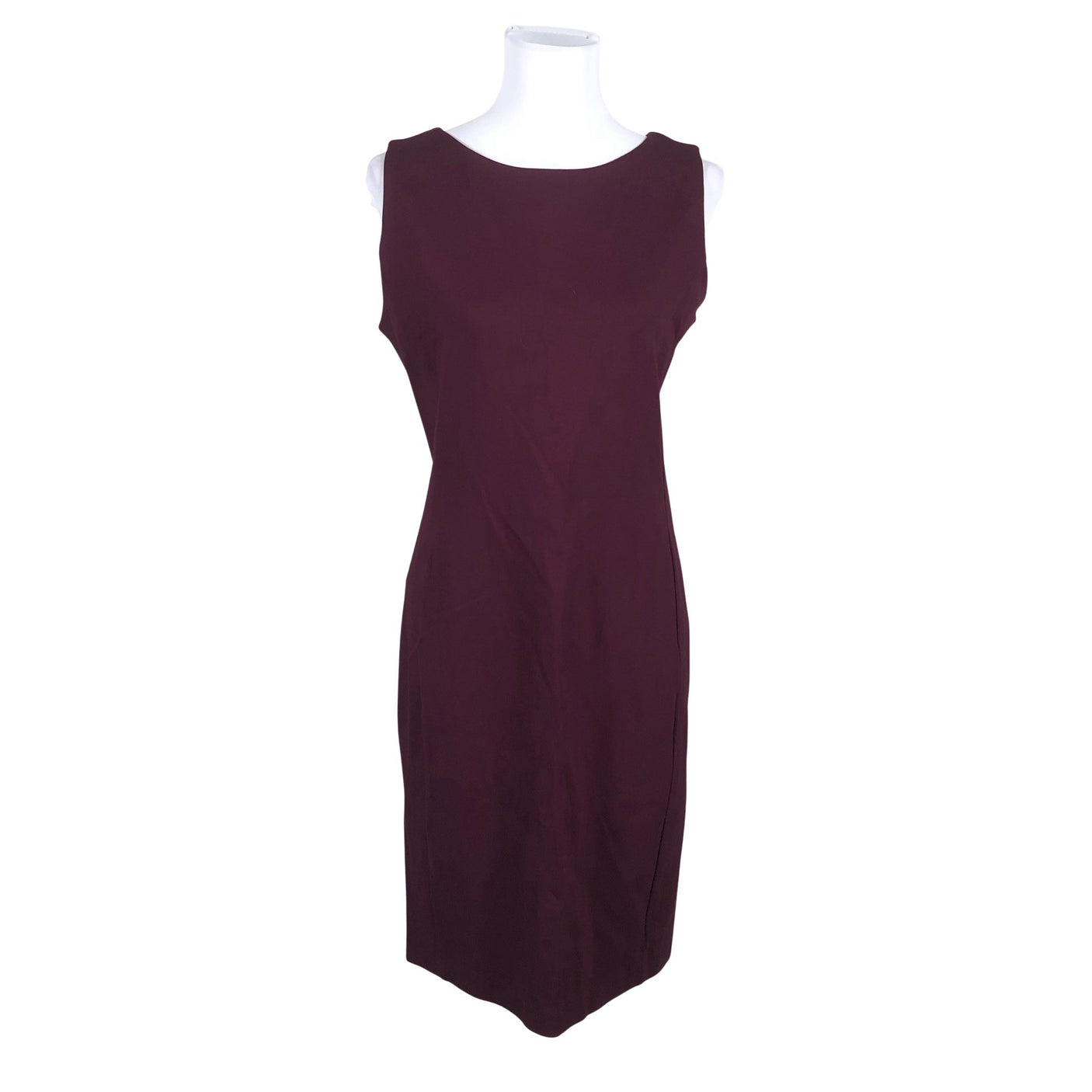 Unisex Benetton - Sheath dress, size 38 - Wine red (1)