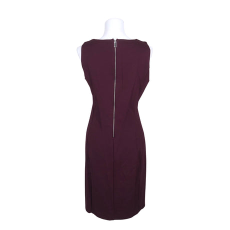 Unisex Benetton - Sheath dress, size 38 - Wine red (2)