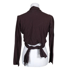 Unisex Sandwich - Cardigan, size 38 - Brown (2)