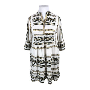 Unisex Ble Resort Collection - Schiffon dress, size 42 - White (1)