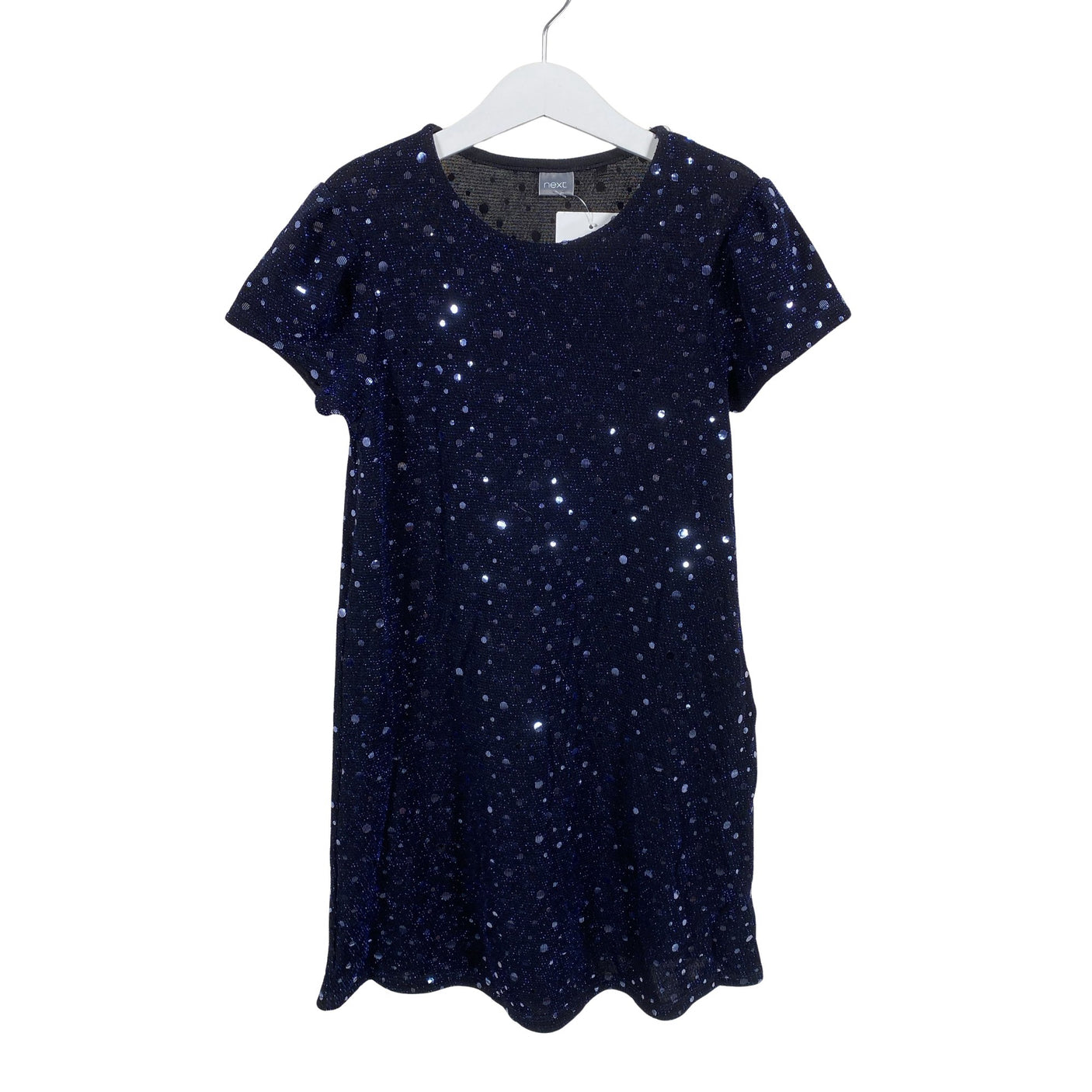 Unisex Next - Party dress, size 122 - 128 - Blue (1)