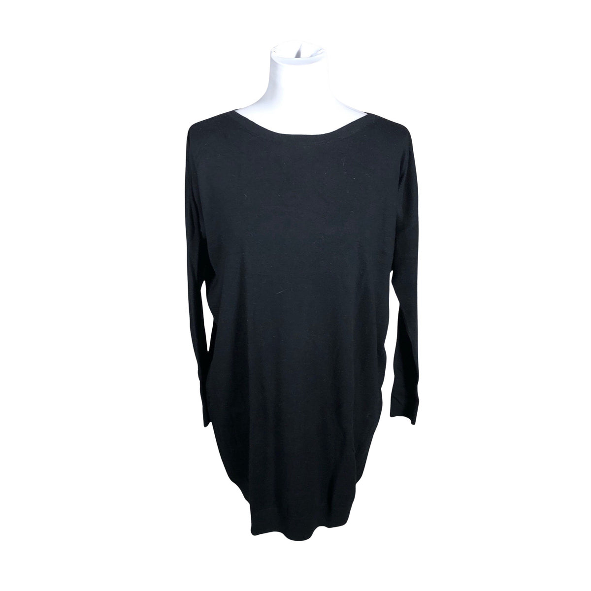Unisex Benetton - Knit tunic, size 38 - Black (1)