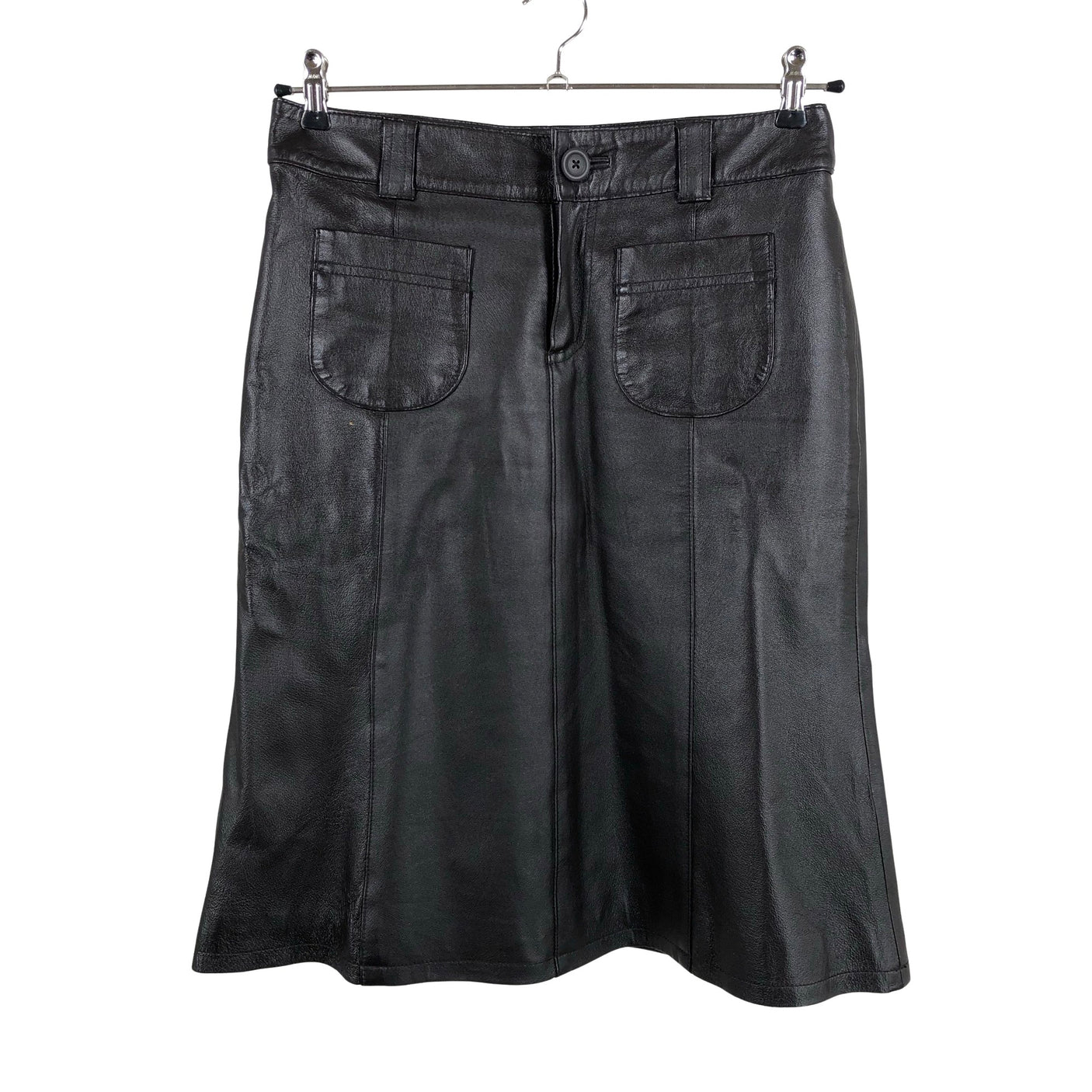 Unisex O by Isabell Kristensen - Leather skirt, size 38 - Brown (1)