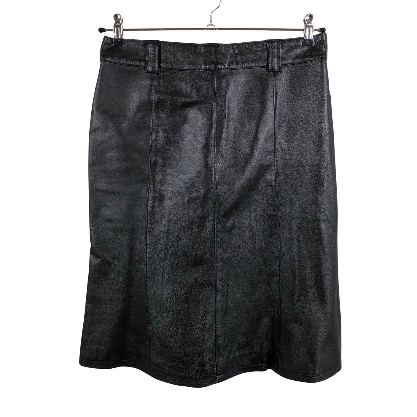 Unisex O by Isabell Kristensen - Leather skirt, size 38 - Brown (2)