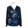 Unisex Femme - Blouse, size 42 - Blue ()