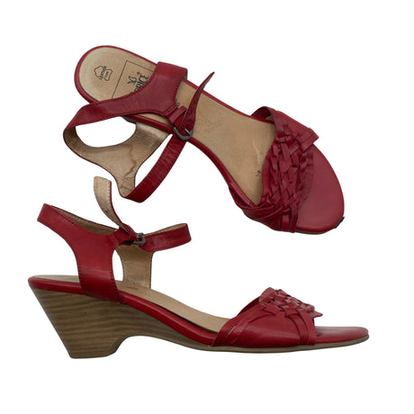 Unisex Caprice - Heeled sandals, size 40 - Red ()
