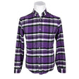 Unisex Lacoste - Collared shirt, size M - Violet ()