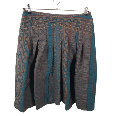 Unisex Bandolera - Fabric skirt, size 40 - Brown ()