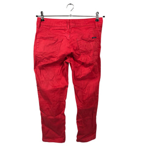 Unisex Boomerang - Capri pants, size W29 - Red (2)