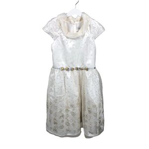 Unisex Jona Michelle - Party dress, size 146 - 152 - White (1)