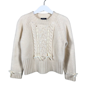 Unisex Bogi - Sweater, size 104 - 110 - Natural white (1)
