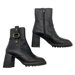 Unisex See by Chloé - Ankle boots, size 37 - Black (1)
