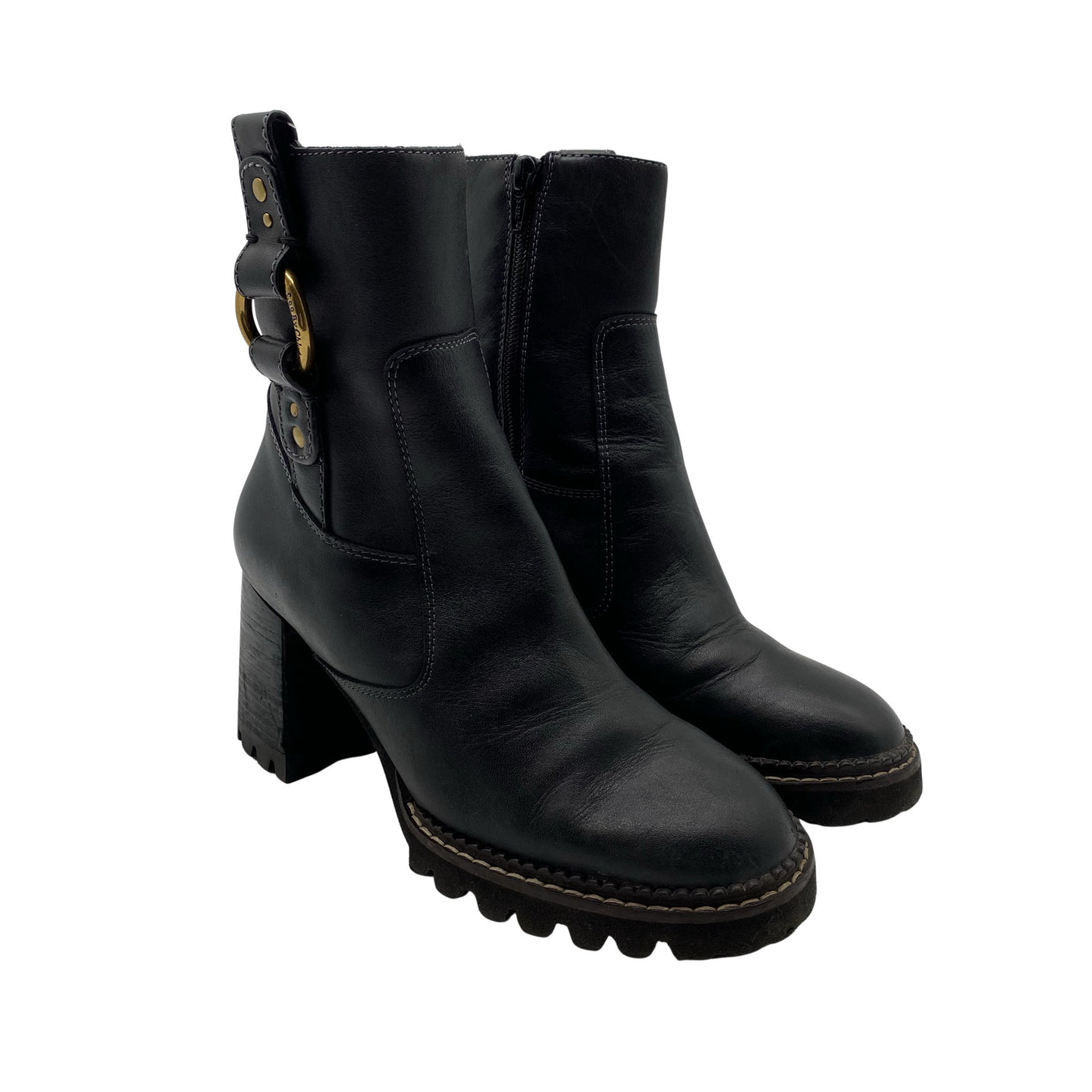 Unisex See by Chloé - Ankle boots, size 37 - Black (2)