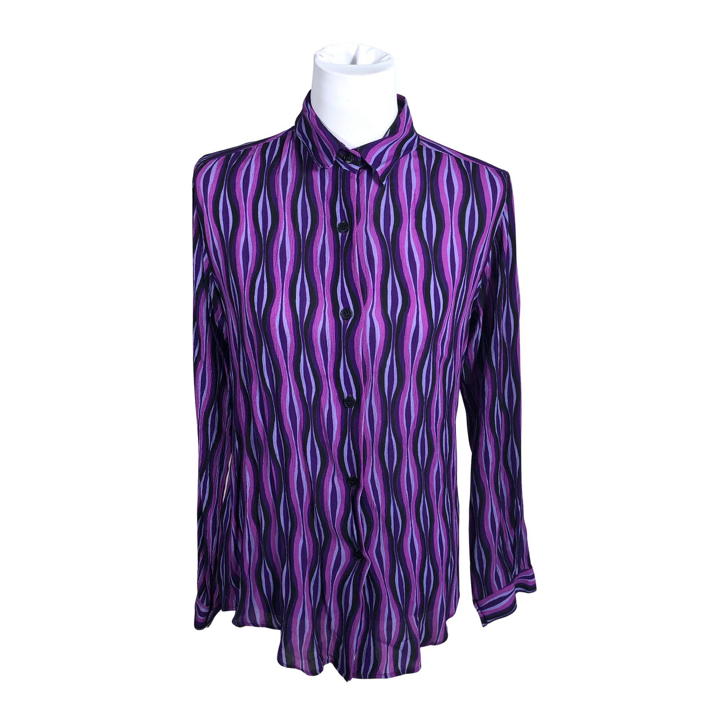 Unisex Agnès b. - Blouse, size 36 - Violet (1)