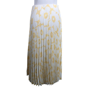 Marimekko - Pleated skirt, size 36 - Yellow