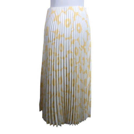 Marimekko - Pleated skirt, size 36 - Yellow