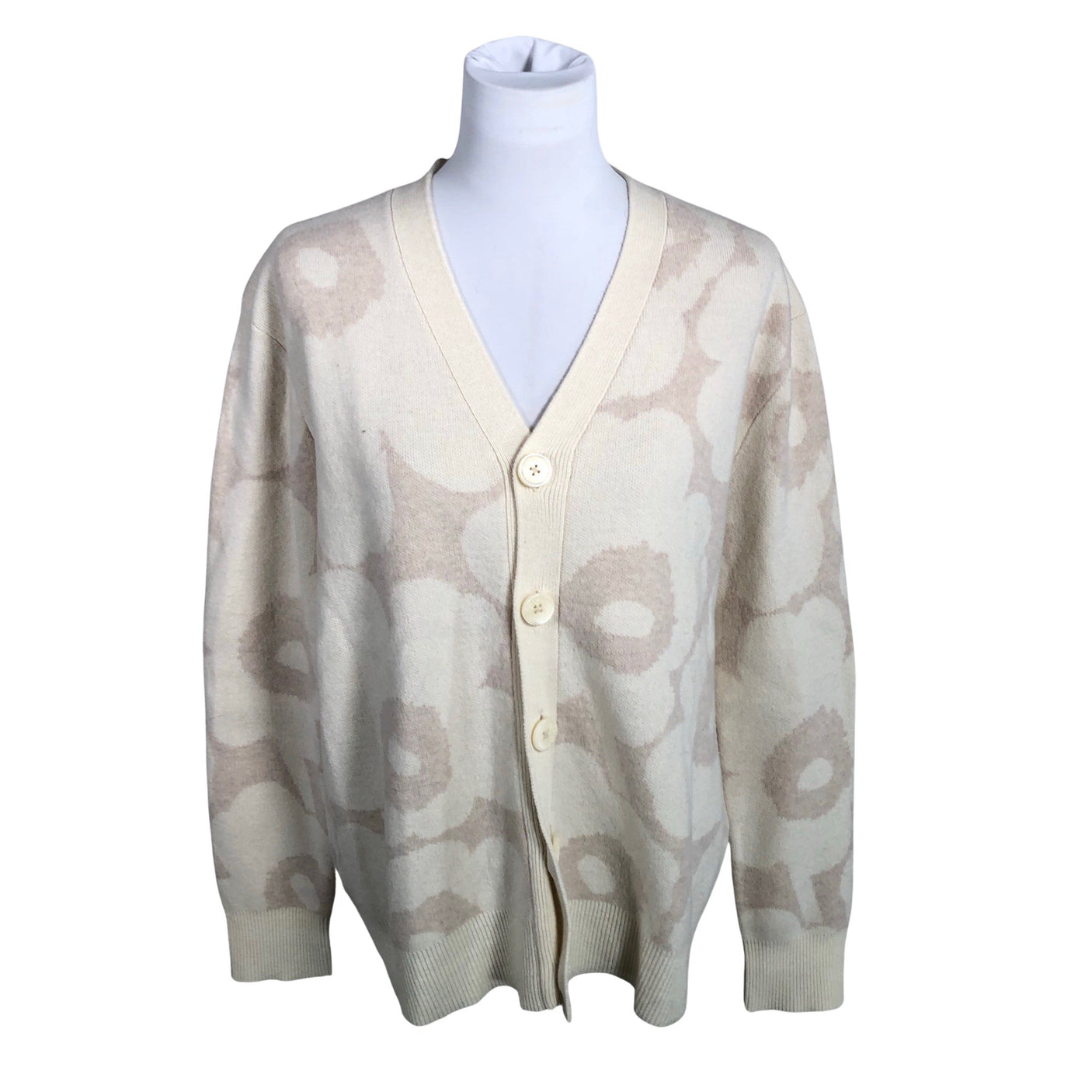 Unisex Marimekko - Cardigan, size 38 - Natural white (1)