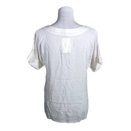 Unisex s.Oliver - Short-sleeved blouse, size 36 - White (2)