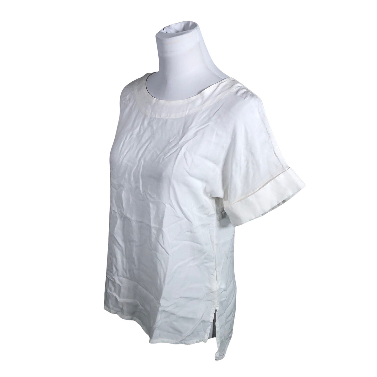 Unisex s.Oliver - Short-sleeved blouse, size 36 - White (3)
