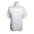 Unisex s.Oliver - Short-sleeved blouse, size 36 - White ()