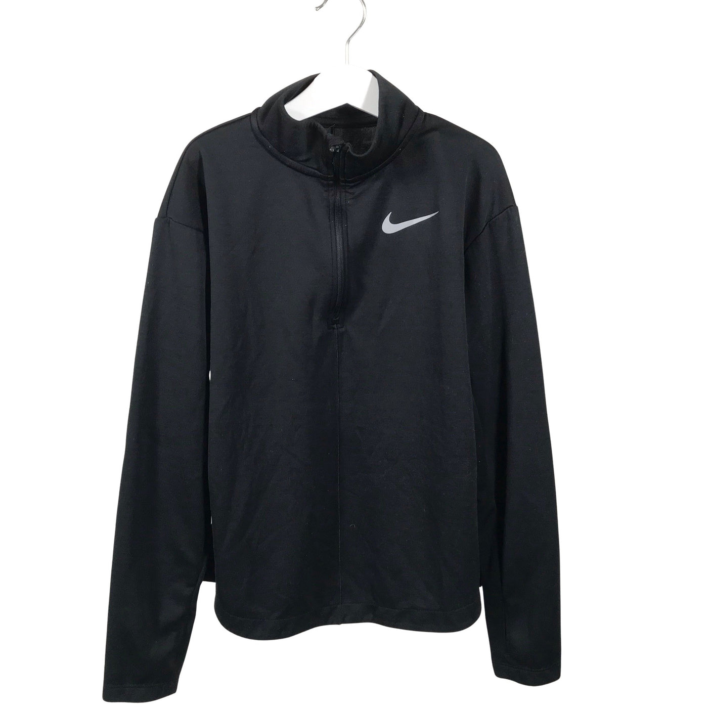 Unisex Nike - Sports shirt, long sleeve, size 146 - 152 - Black (1)