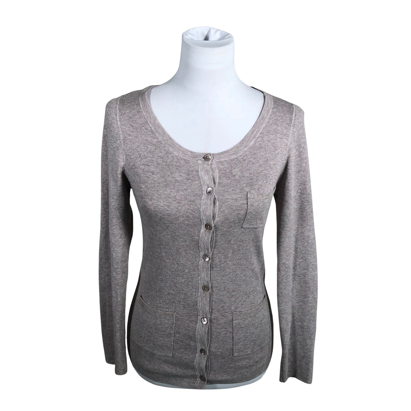 Unisex Repeat - Cardigan, size 36 - Gray (1)