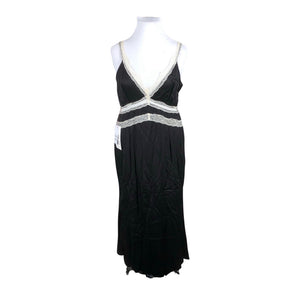 Unisex Never Fully Dressed - Schiffon dress, size 44 - Black (1)