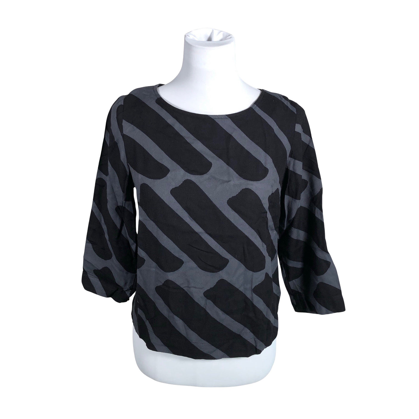 Unisex Marimekko - Blouse, size 36 - Gray (1)