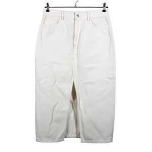Unisex Lindex - Denim skirt, size 42 - Beige (1)