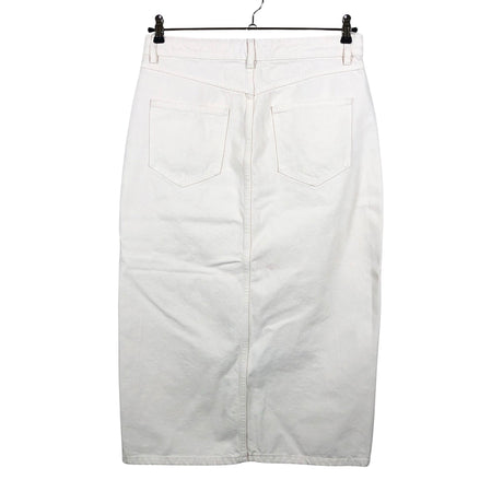 Unisex Lindex - Denim skirt, size 42 - Beige (2)