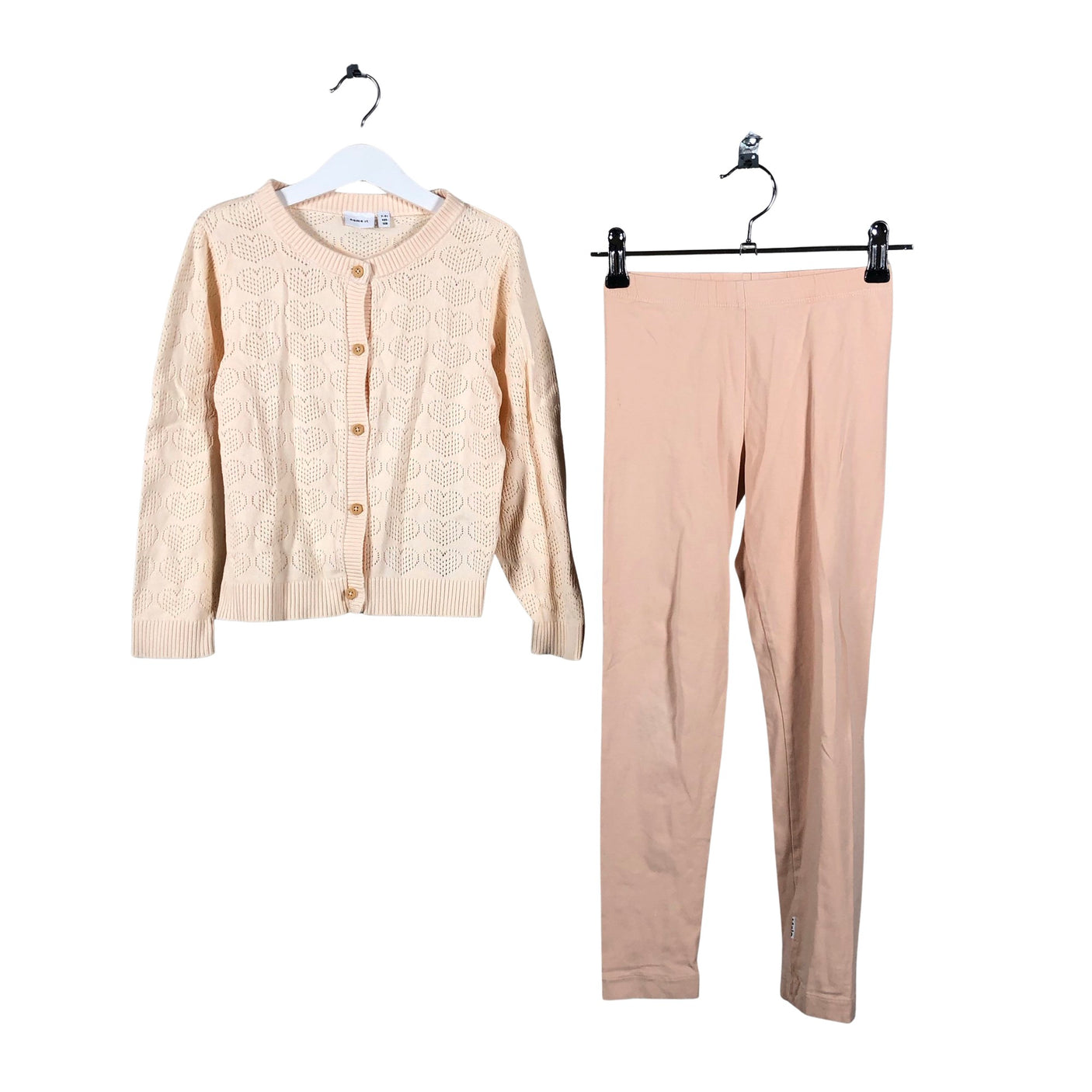 Unisex Molo Kids - Leggings, size 122 - 128 - Light pink (1)