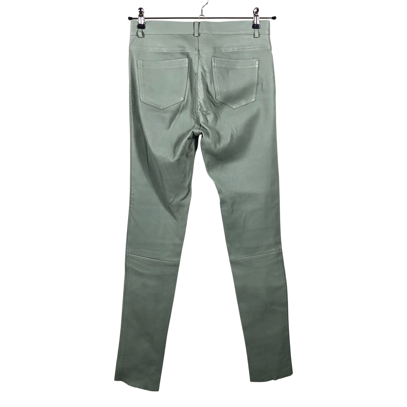 Unisex Hôtel Particulier - Leather pants, size 38 - Green (2)
