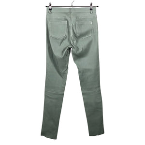 Unisex Hôtel Particulier - Leather pants, size 38 - Green (2)