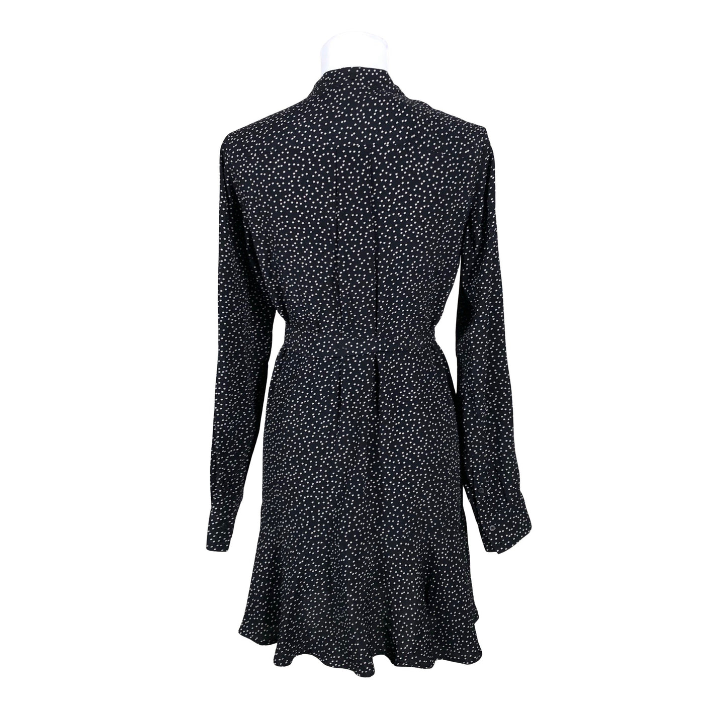 Unisex Zapa - Schiffon dress, size 38 - Black (3)