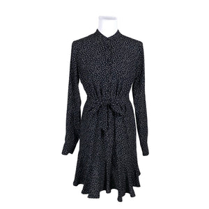 Unisex Zapa - Schiffon dress, size 38 - Black (1)