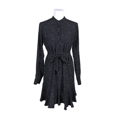 Unisex Zapa - Schiffon dress, size 38 - Black ()