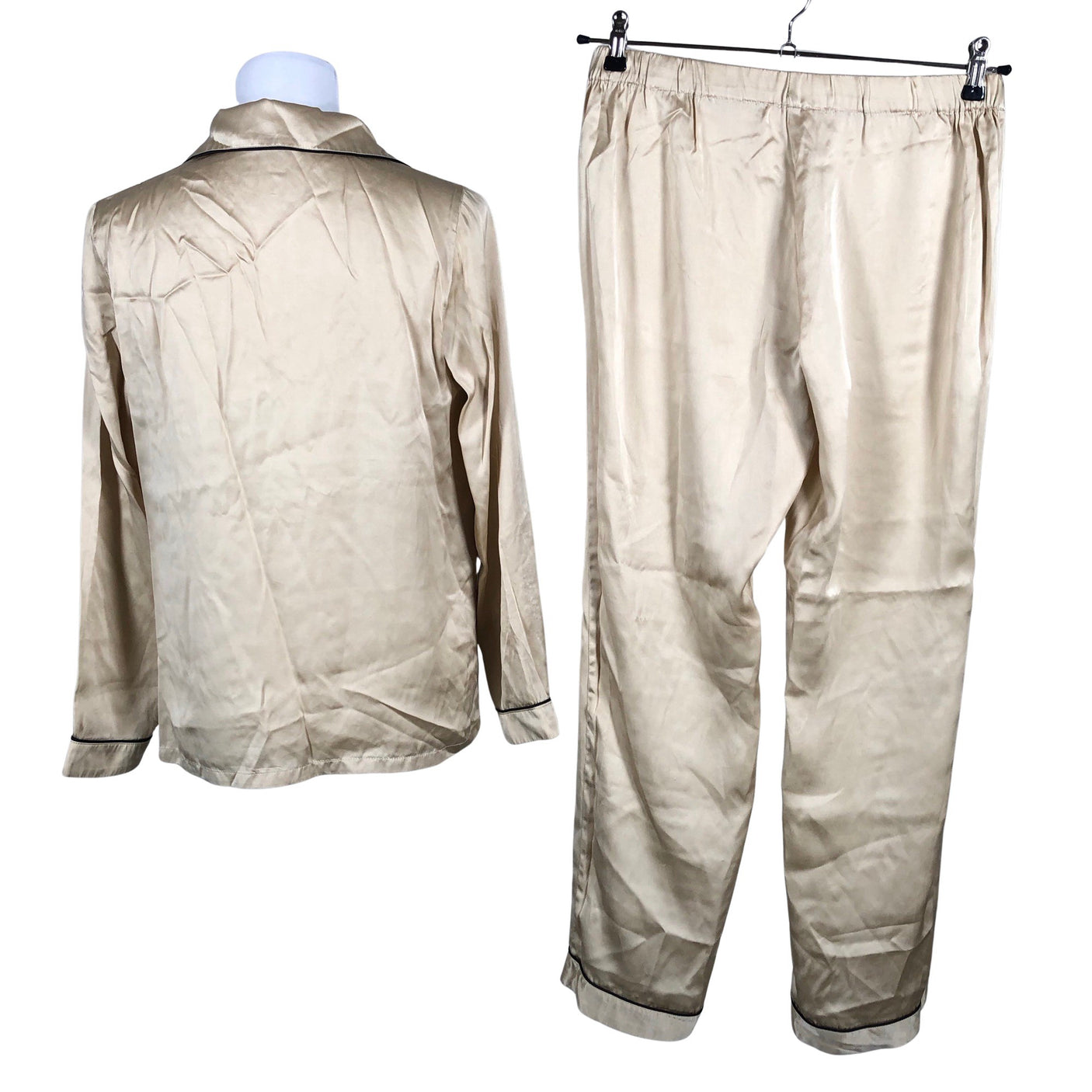 Unisex Stockmann Silk - Nightwear, size 38 - Beige (3)
